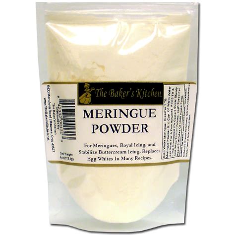 Meringue powder is widely used for making icing and as a topping on pies. TBK Meringue Powder