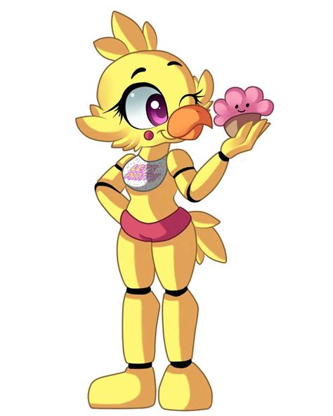 Imagem The New Chica From Fnaf Fanart By Thecurlybunny On Deviantart