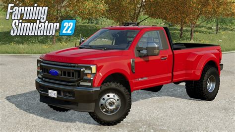Fs22 2022 Ford F350 Single Cab Long Bed Youtube