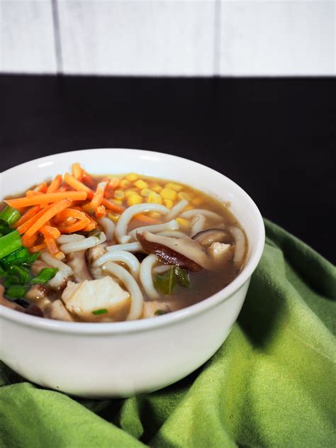 Easy One Pot Vegan Udon Noodle Soup Recipe Wow Its Veggie