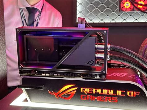 Asus Republic Of Gamers Unveils Rog Matrix Geforce Rtx 4090 With Liquid