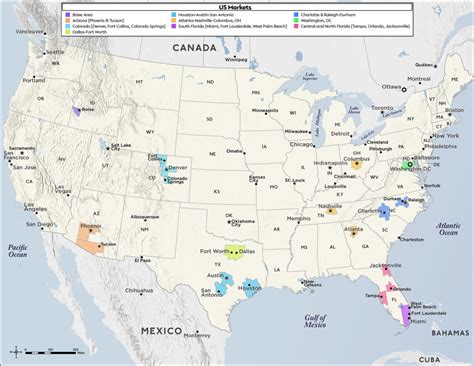 Us Market Map Red Paw Technologies