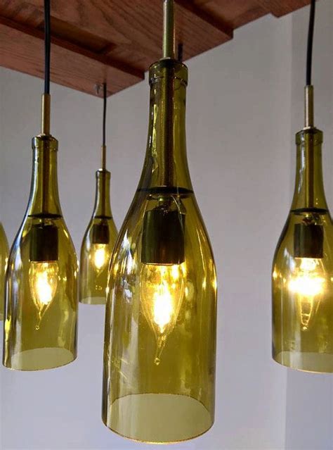 Wine Bottle Chandelier Reserved Item Currently On Hold In