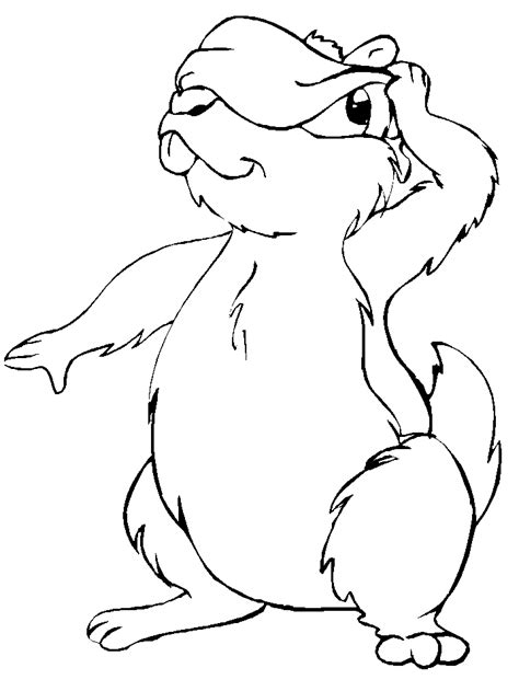 Free Printable Groundhog Day Coloring Pages