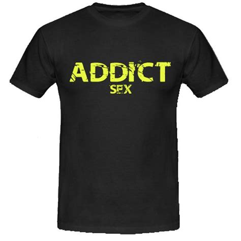 T Shirt Personnalisé Addict Sex Expédition 24h Boutique Swaagshirt