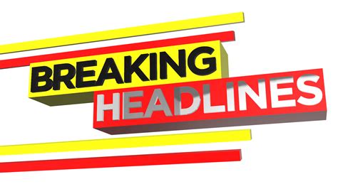 Download Free Breaking News And Breaking Headlines PNG, PSD Files