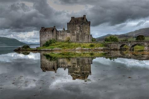 Eilean Donan Castle Loch Duich Scotland Ecosse Paysage Château