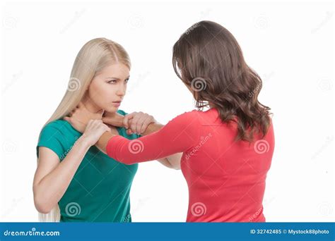 Two Women Fighting Stock Image 6298465