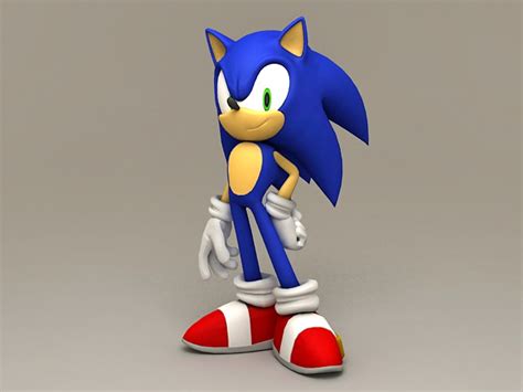 Sonic The Hedgehog 3d Model Ubicaciondepersonascdmxgobmx