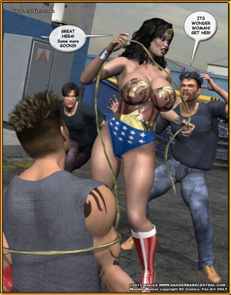 Page Central Comics Danger Babe Central D Wonder Woman The Arms