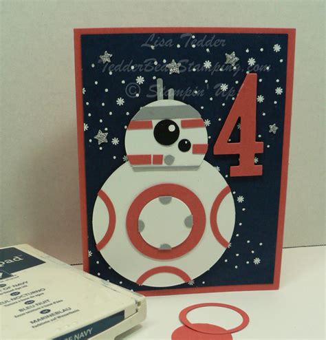 These free & printable star wars birthday cards have been chosen by our galaxyies bravest defenders! Star Wars handmade Birthday card, PLUS Blog Candy! - Let ...