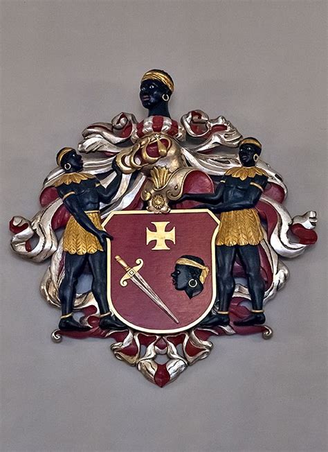 House Of Blackheads St Maurice Coat Of Arms He Patron Of The Guild