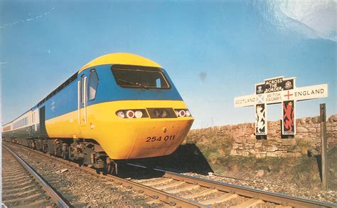 British Rail Hst 1970s A Br Publicity Postcard From Th Flickr