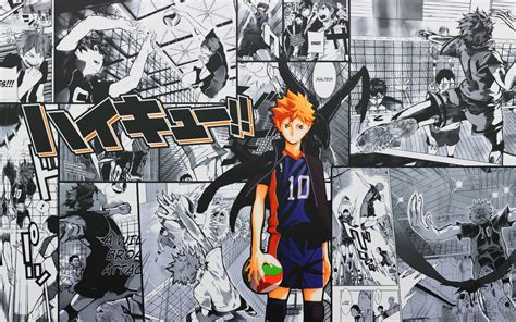 Haikyuu Manga Panels Wallpaper
