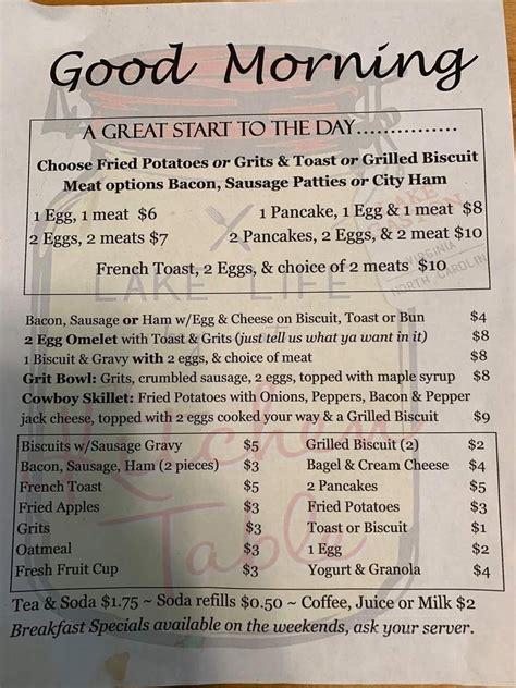 Modern kitchen and dining store. Menu of The Kitchen Table in Gasburg, VA 23857