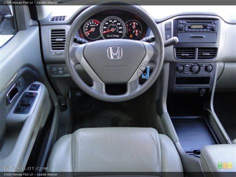 Saddle Interior Dashboard For The 2006 Honda Pilot Lx 59516139