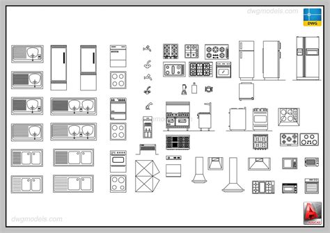 Furniture Equipment Interior Design Autocad 2d Cad Files Dwg