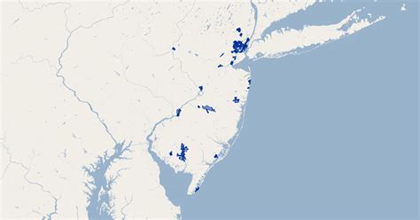 New Jersey Urban Enterprise Zones Gis Map Data State Of New Jersey