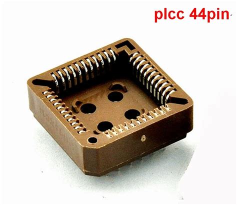 Plcc 44pin Ic Socket For Microcontroller Socket Dip Connector 10pcslot