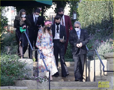 Harry Styles And Olivia Wilde Hold Hands At Jeffrey Azoffs Wedding See All Photos Photo