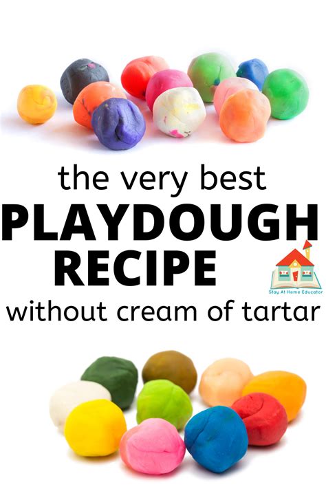 How To Make Playdough Recipe Without Cream Of Tartar