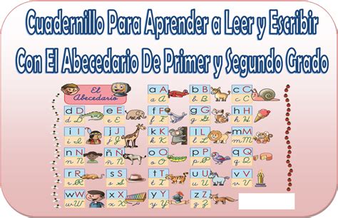 Leer y escribir con el abecedario para primer y segundo ...