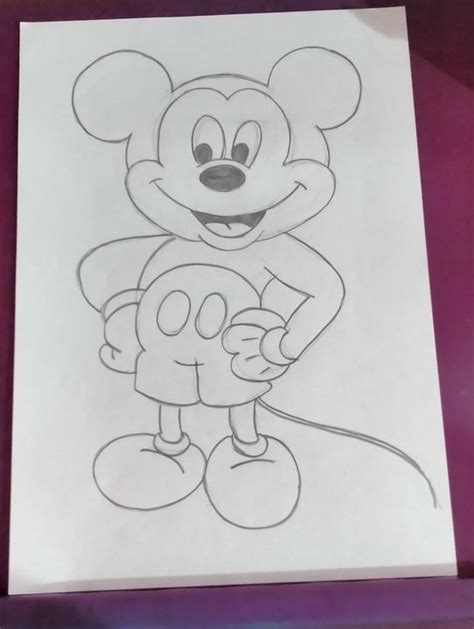 Share More Than 71 Mickey Mouse Sketch Super Hot Ineteachers