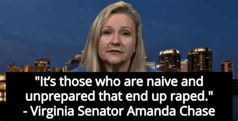 Virginia Senator Amanda Chase Claims Only ‘naive And Unprepared Women