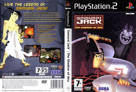 Samurai Jack The Shadow Of Aku PS2 Cover