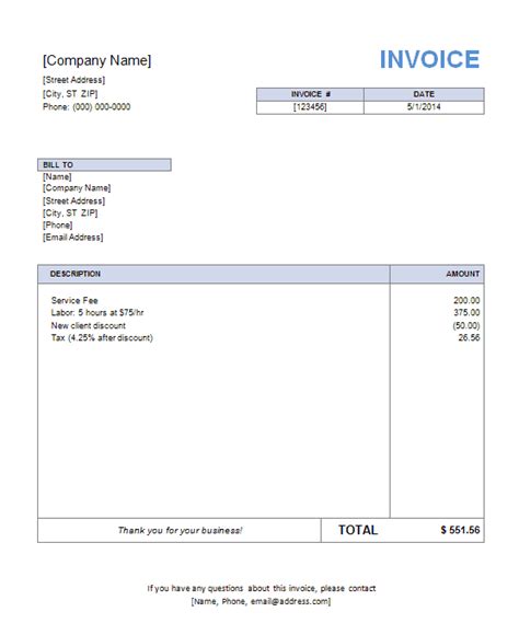 Top 5 Best Invoice Templates To Use For Business Top