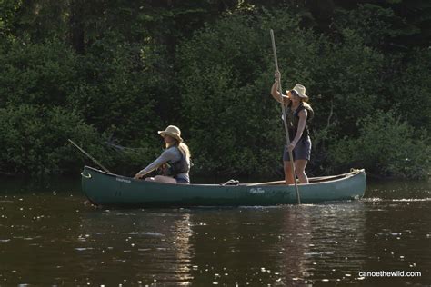 Christi Canoe Poling Canoe The Wild
