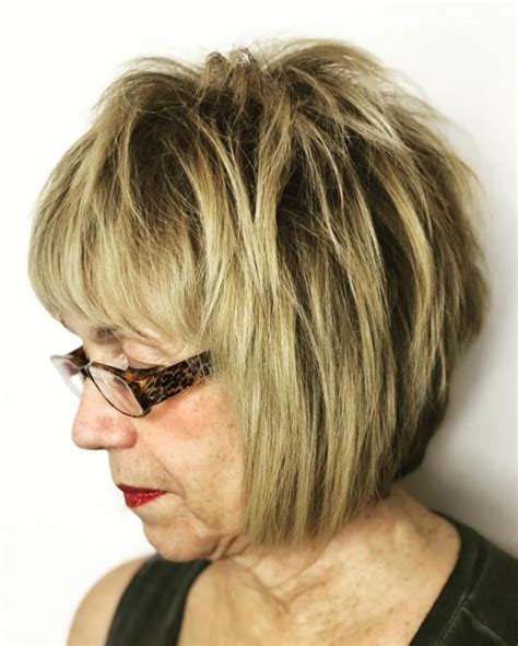 10 Short Layered Hairstyles For 60 Year Olds Fashion Style