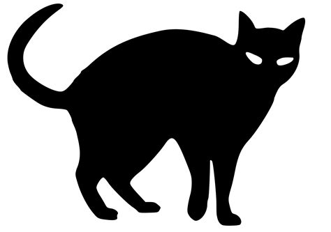 Black Cat Kitten Halloween Clip Art Claw Scratch Png Download 2400