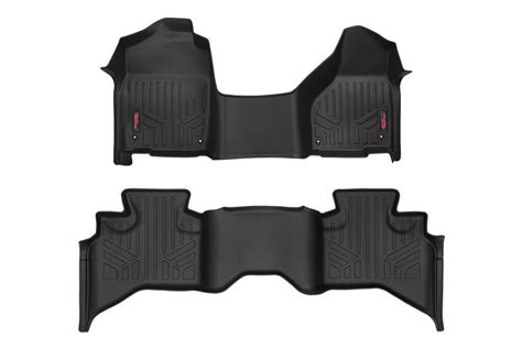 Rough Country Floor Mats One Piece Fr Quad Cab Ram 1500 2wd4wd