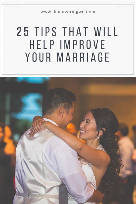 25 Tips That Will Help Improve Your Marriage Marriage Tips Best