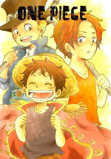 This time sabo could do something about it. Luffy & Ace & Sabo - One Piece Photo (22664474) - Fanpop