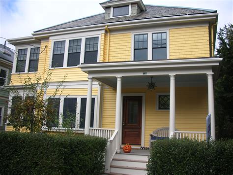 House Painting Yellow Exterior House House Exterior