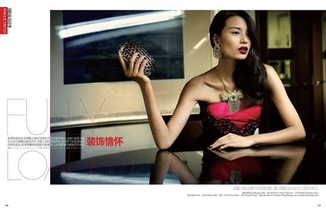 Also known as junshan s li, jun liu . Liu Li Jun in Vogue China December 2012 | Fab Fashion Fix