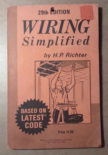 Wiring Simplified By Hp Richter 29th Editionvintage 1968 Code