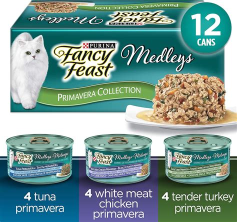 Fancy Feast Wet Cat Food Elegant Medleys Primavera Variety Pack 85 G