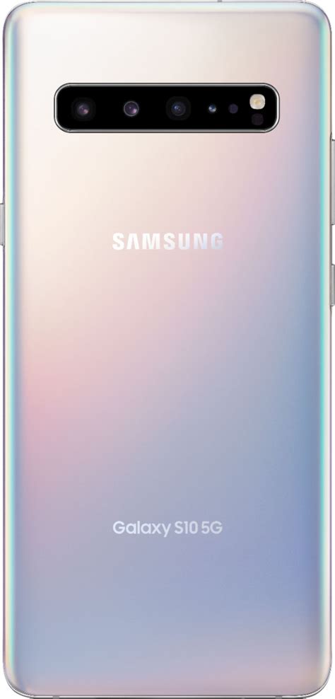 Best Buy Samsung Galaxy S10 5g Enabled 256gb Crown Silver Verizon