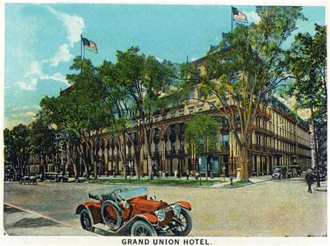 Saratoga Springs New York The Grand Union Hotelearly 20th Century