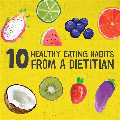 10 Healthy Eating Habits From A Dietitian Harris Farm Markets