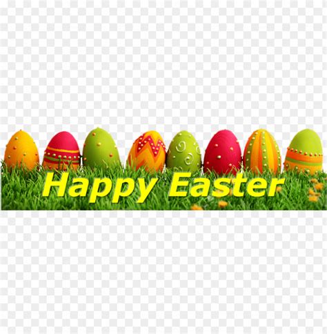 Happy Easter Banner Png Image With Transparent Background Toppng