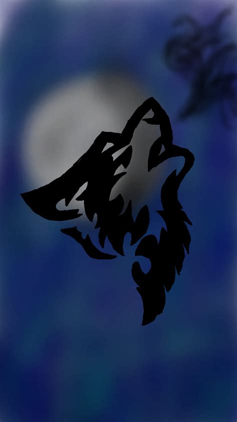 Wolf Howling Moon Hd Phone Wallpaper Peakpx