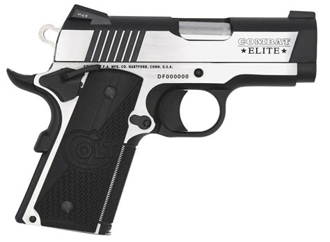 Colt Mfg O7080ce Combat Elite Commander Compact Frame 9mm Luger 81 3