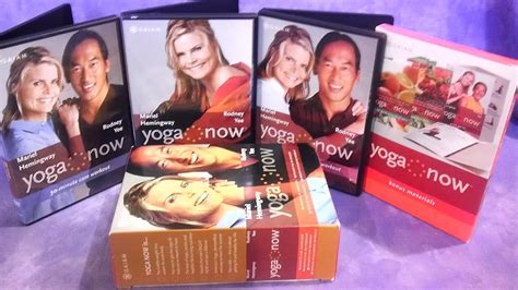 Yoga Now Box Set Dvds Bonus Materials Rodney Yee And Mariel Hemingway