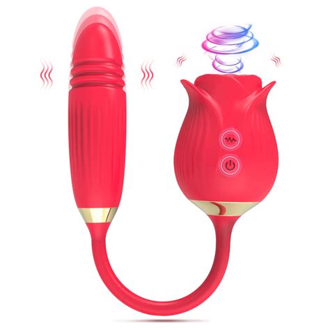 Xoplay Rose Sex Toy For Women In Rose Vibrator G Spot Clitoral Stimulator Adult Sensory