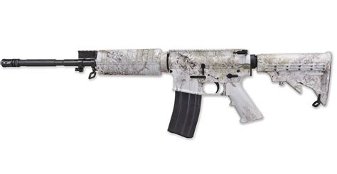 Windham Ww 15 Src 556mm M4a4 Flat Top Rifle With Kings Snow Camo
