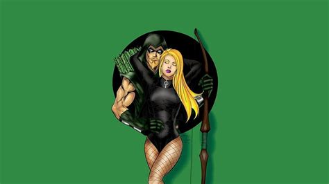 Hd Wallpaper Comics Green Arrow Black Canary Wallpaper Flare